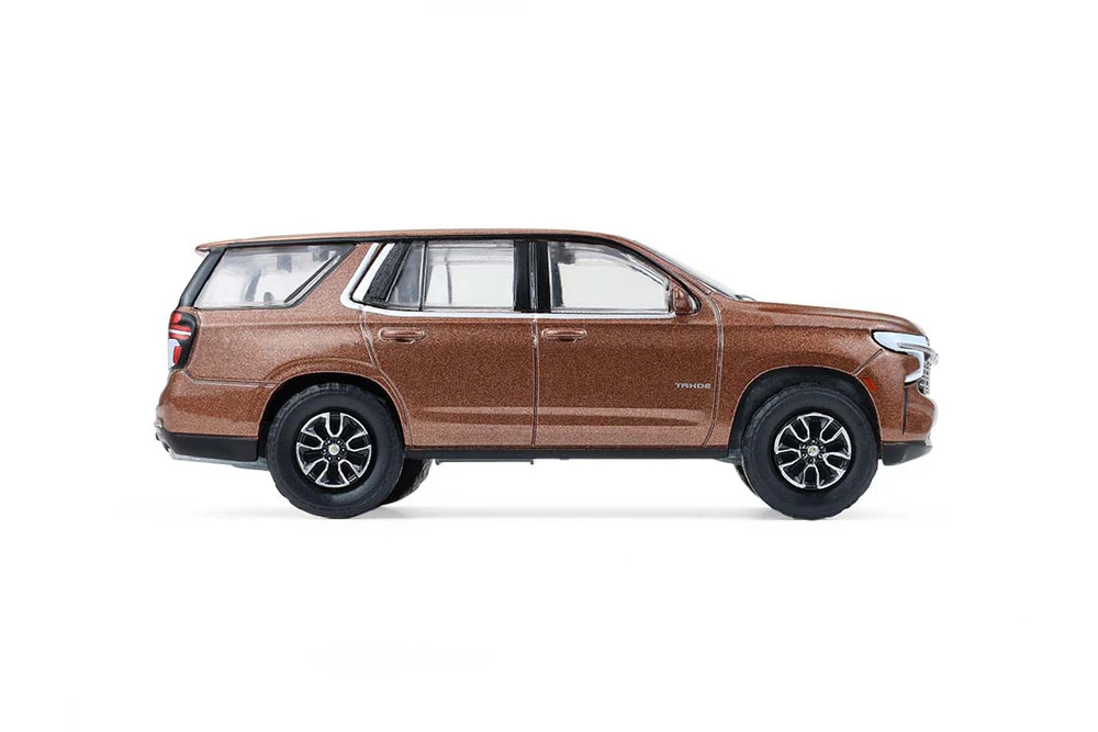 2022 Chevy Tahoe, Auburn Metallic Copper - Greenlight 35300E/48 - 1/64 Scale Diecast Model Toy Car