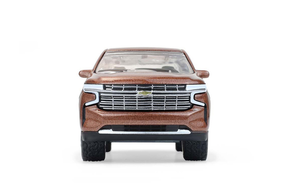 2022 Chevy Tahoe, Auburn Metallic Copper - Greenlight 35300E/48 - 1/64 Scale Diecast Model Toy Car