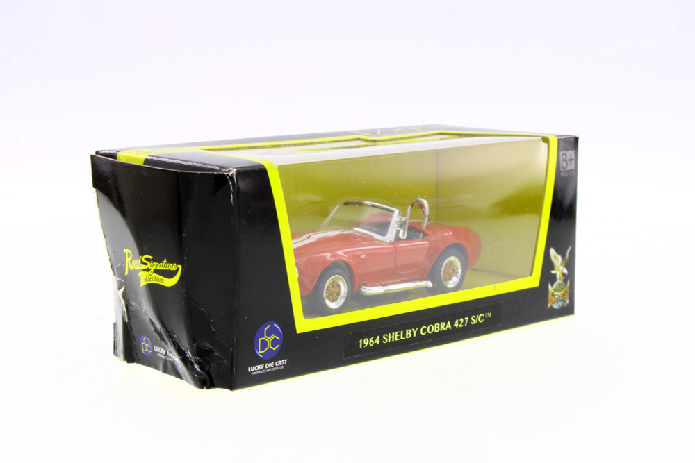 1964 Shelby Cobra 427S/C Convertible, Red w/Stripes - Road