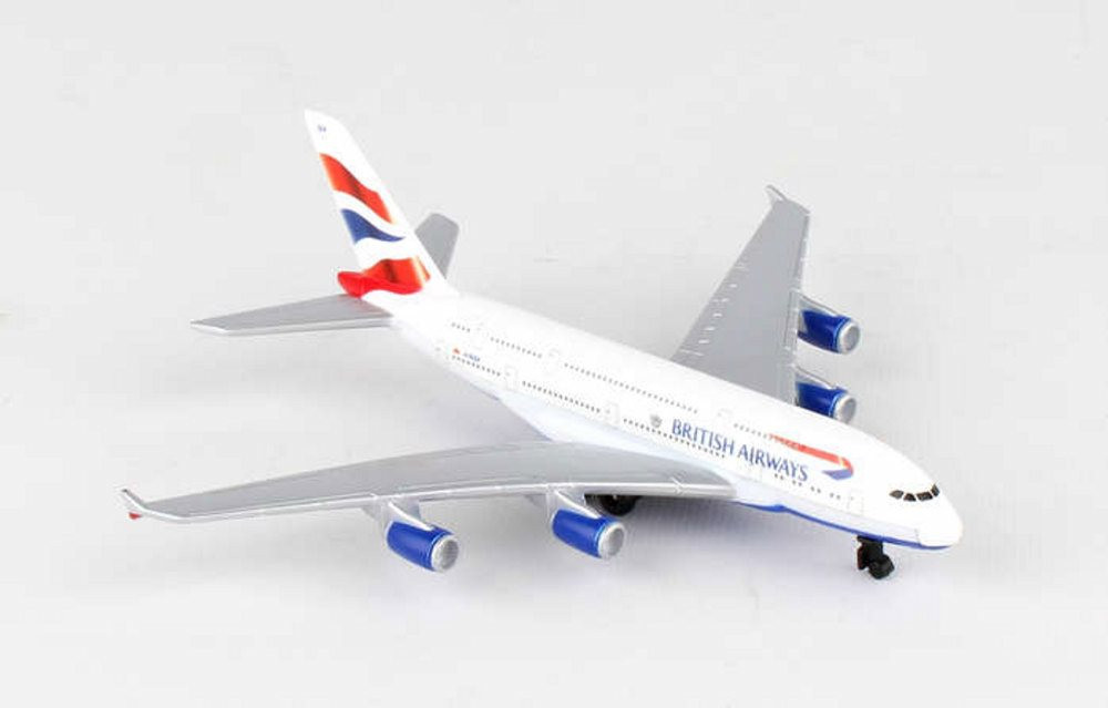 Airplane Bundle - Hawaiian Airlines, Qantas, Emirates, British Airways - Daron R-23849 - Diecast Model Airplane Replica
