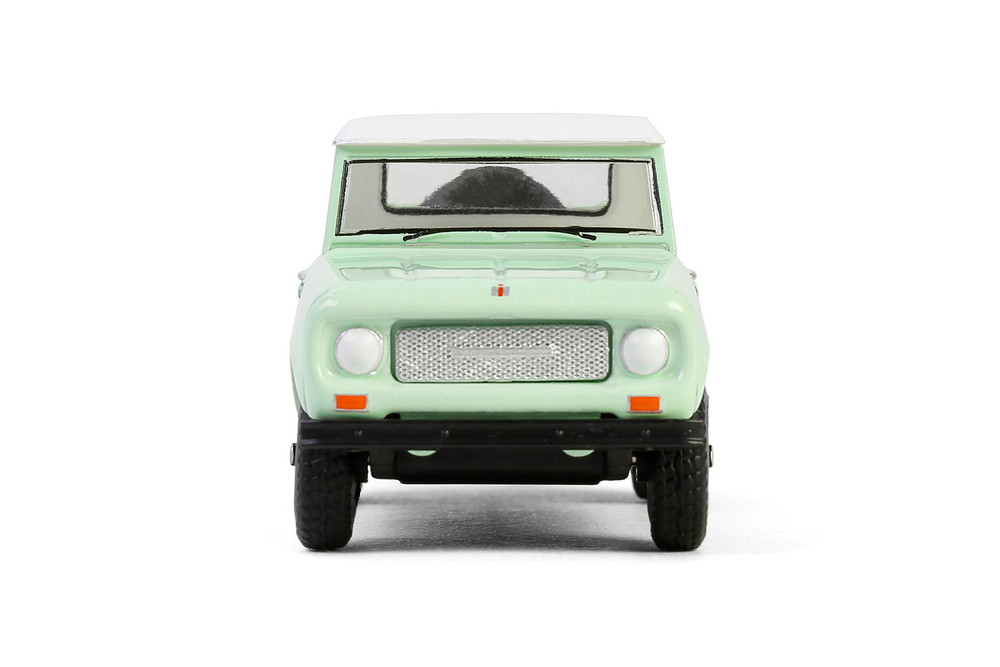 1969 International Harvester Scout - U.S. Customs & Border Protection Patrol, Green/White - Greenlight 43035A/48 - 1/64 Scale Diecast Model Toy Car