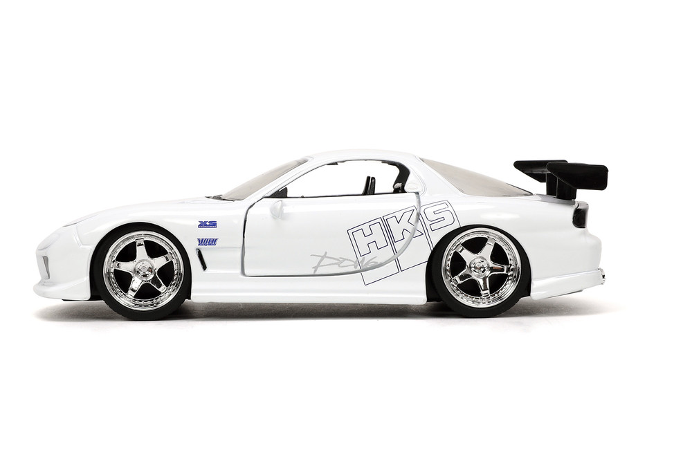 1993 Mazda RX-7 "HKS" 25th Anniversary Series, Fast & Furious - Jada Toys 32588 - 1/32 Scale Diecast Model Toy Car