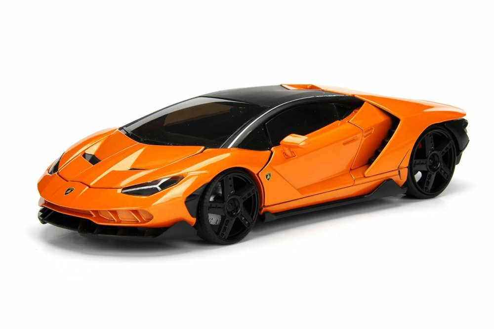 2017 Lamborghini Centenario, Orange - Jada 99360WA1 - 1/24 Scale Diecast Model Toy Car