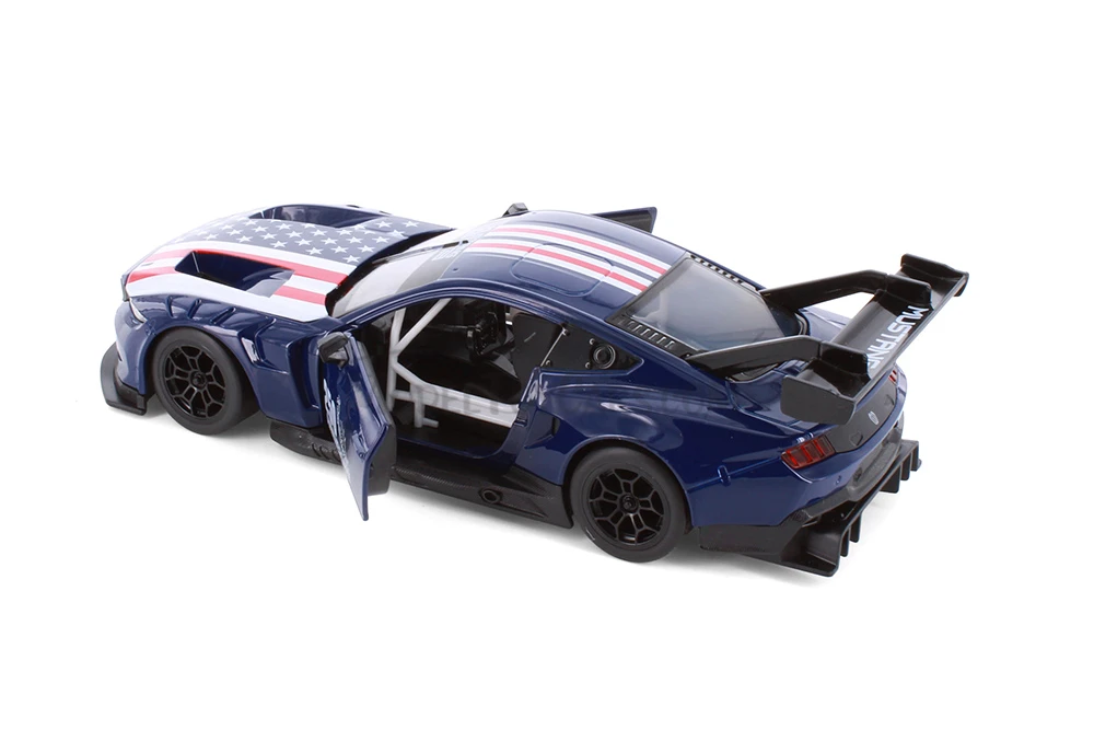 2024 Ford Mustang GT3 250th Anniversary, Dark Blue - Showcasts® 661293/250 - 1/24 Scale Diecast Model Toy Car