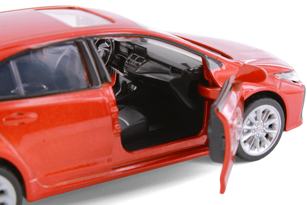 Toyota Corolla Hybrid, Orange - Showcasts 32432D - 1/33 Scale