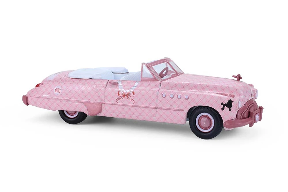 1949 Buick Roadmaster Convertible "Ancient Annie", Pink - Greenlight 54120D/48 - 1/64 Scale Diecast Model Toy Car