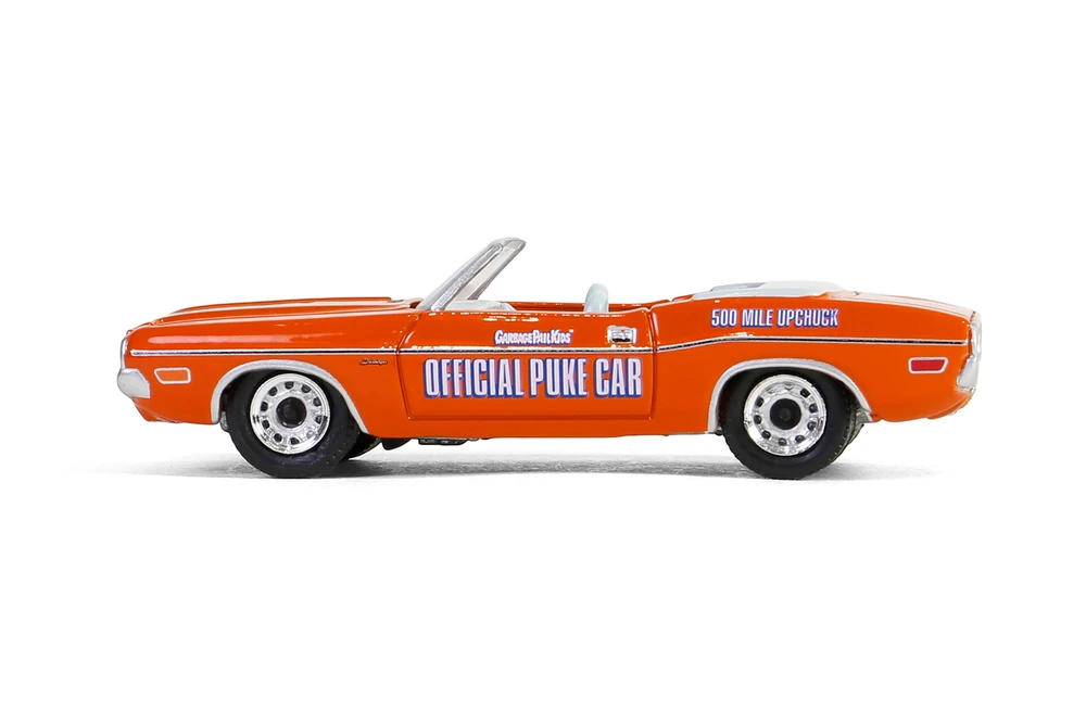 1971 Dodge Challenger "Official Puke Car - Joyriding Gina", Orange - Greenlight 54100F/48 - 1/64 Scale Diecast Model Toy Car
