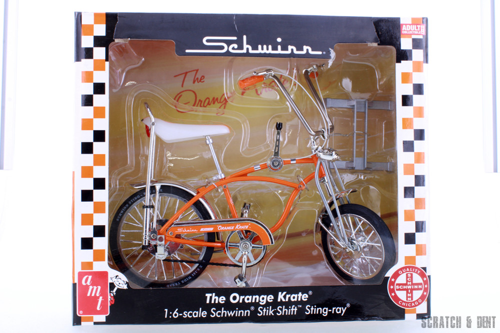 1969 Schwinn Stik-Shift Sting-Ray "The Orange Krate" - AMT R-23899 - 1/6 Diecast Model Bicycle