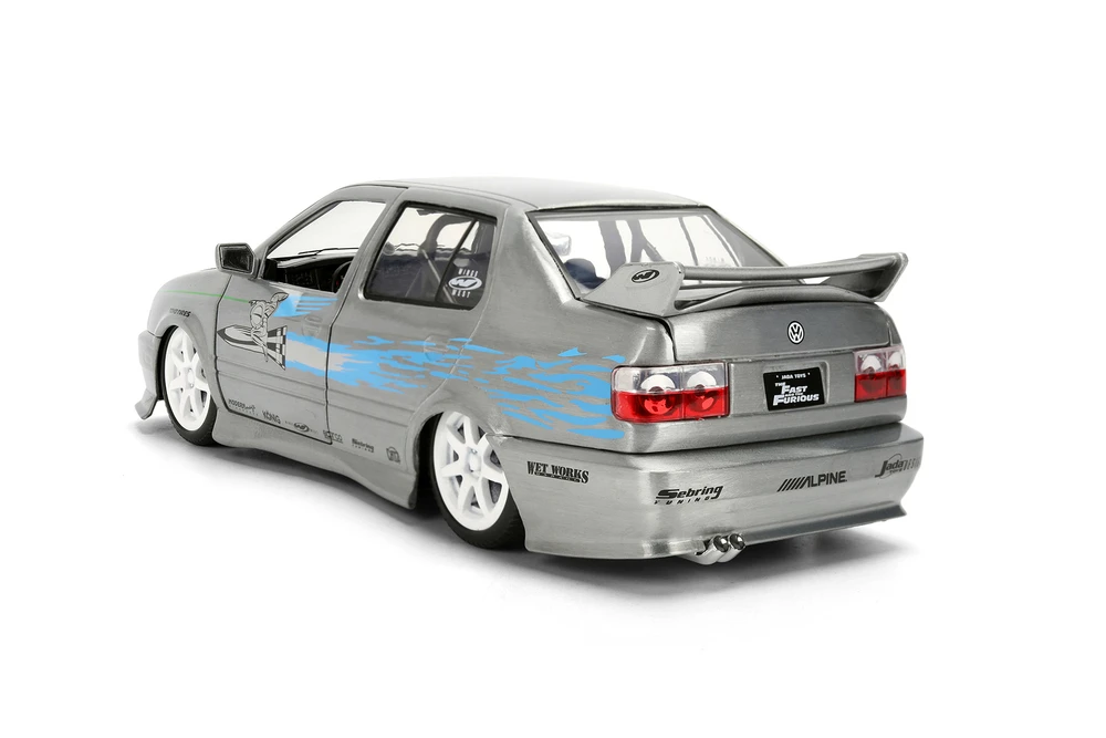 Jesse's Volkswagen Jetta - 25th Anniversary, Fast & Furious - Jada Toys 37820 - 1/24 Scale Diecast Model Toy Car