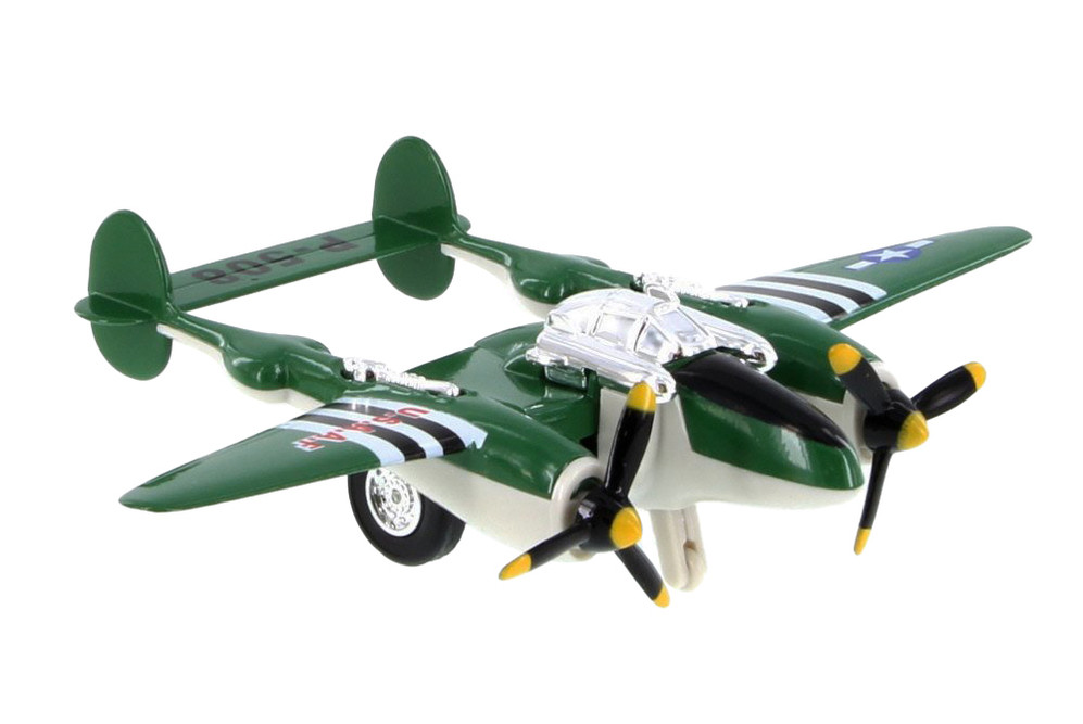 Box of 12 War Fighters Assortment - Showcasts 508D - 4.5" Scale Diecast Model Toy Planes