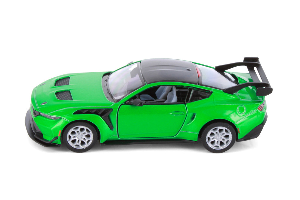 2025 Ford Mustang GTD, Green - Kinsmart 5489D - 1/38 Scale Diecast Model Toy Car
