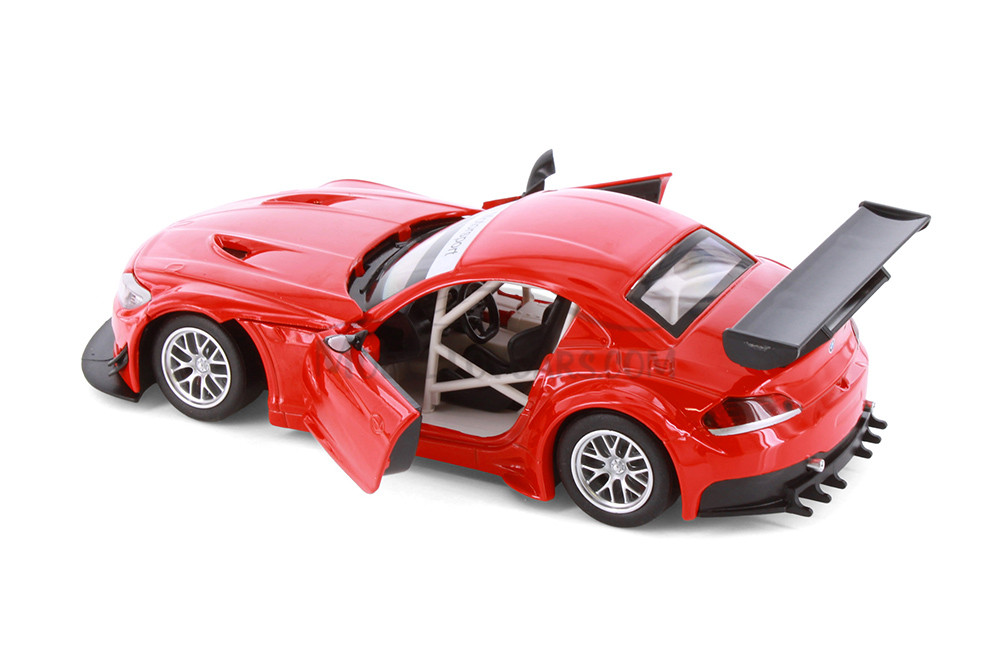 BMW Z4 GT3, Red - Showcasts® 68251/60D - 1/24 Scale Diecast Model Toy Car