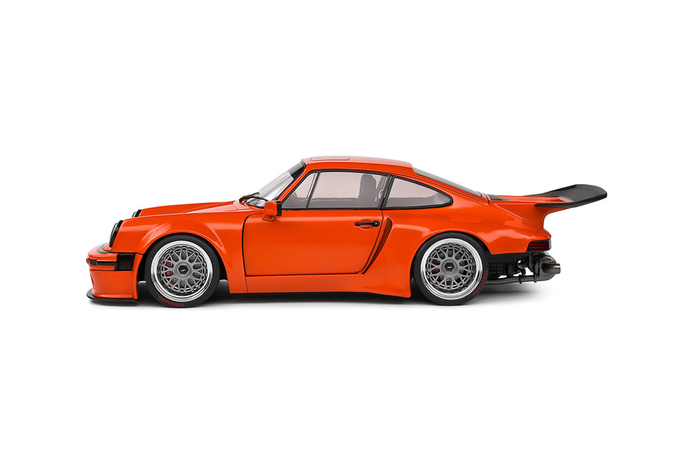 2022 Porsche 911 KS-R, Orange - Solido S1810501 - 1/18 Scale Diecast Model Toy Car