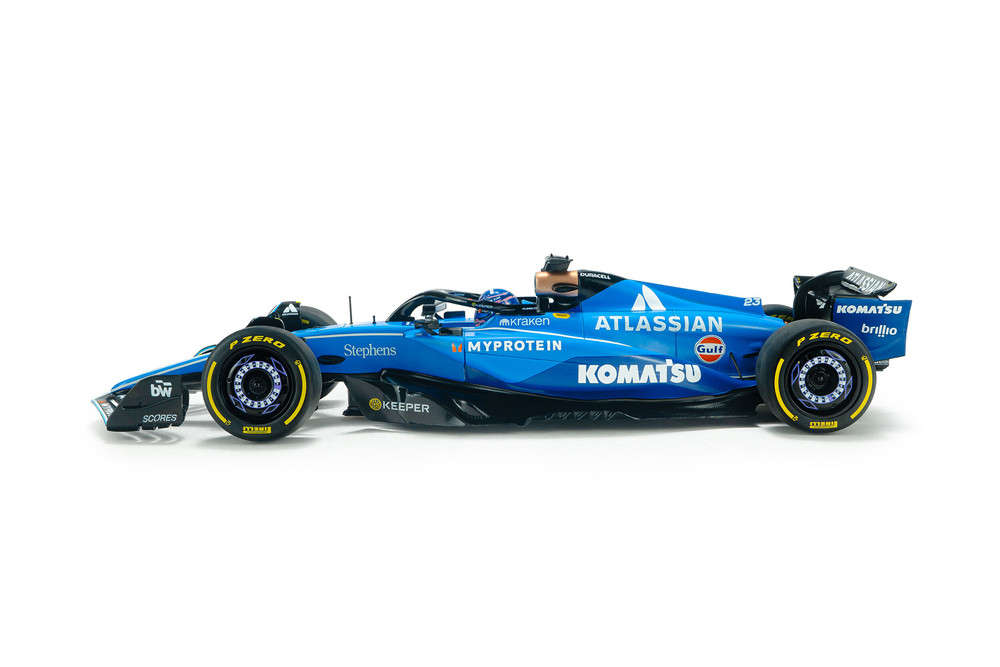 Williams F1 Team FW47 GP Australia 2025, #23 Alexander Albon - Solido S1818801 - 1/18 Scale Diecast Model Toy Car