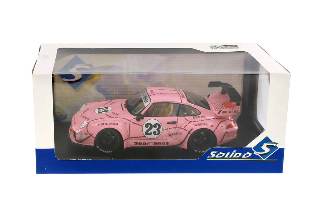 2020 RWB Bodykit #23 "Pink Pig", Pink - Solido S1808503 - 1/18 Scale Diecast Model Toy Car