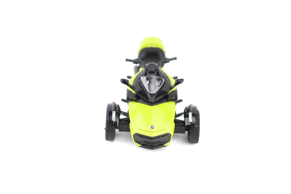 Can-Am Spyder F3 Special 3-Wheel Motorcycle, Manta Green - Diecast Masters 60019 - 1/32 Scale Diecast Model Toy Bike
