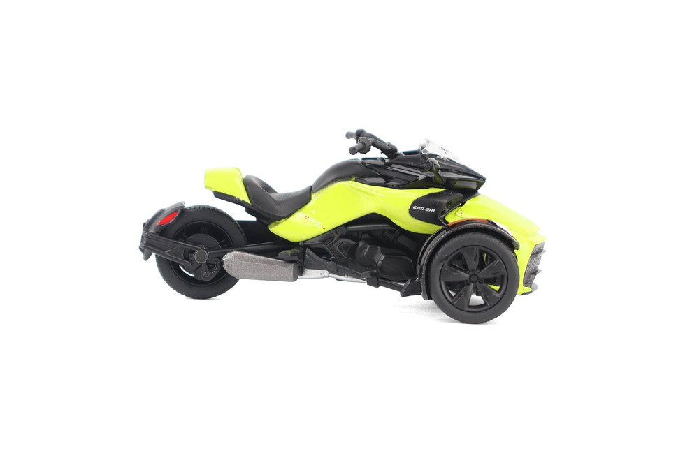 Can-Am Spyder F3 Special 3-Wheel Motorcycle, Manta Green - Diecast Masters 60019 - 1/32 Scale Diecast Model Toy Bike