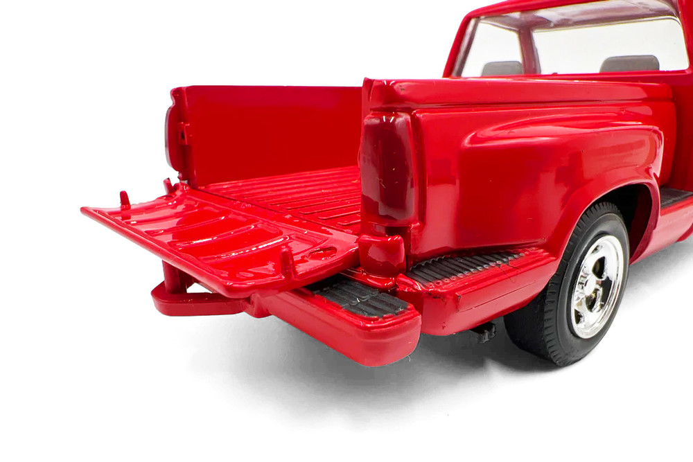 1992 GMC Sierra Pickup, Red - Showcasts 77204R - 1/24 Scale Diecast Model Toy Car