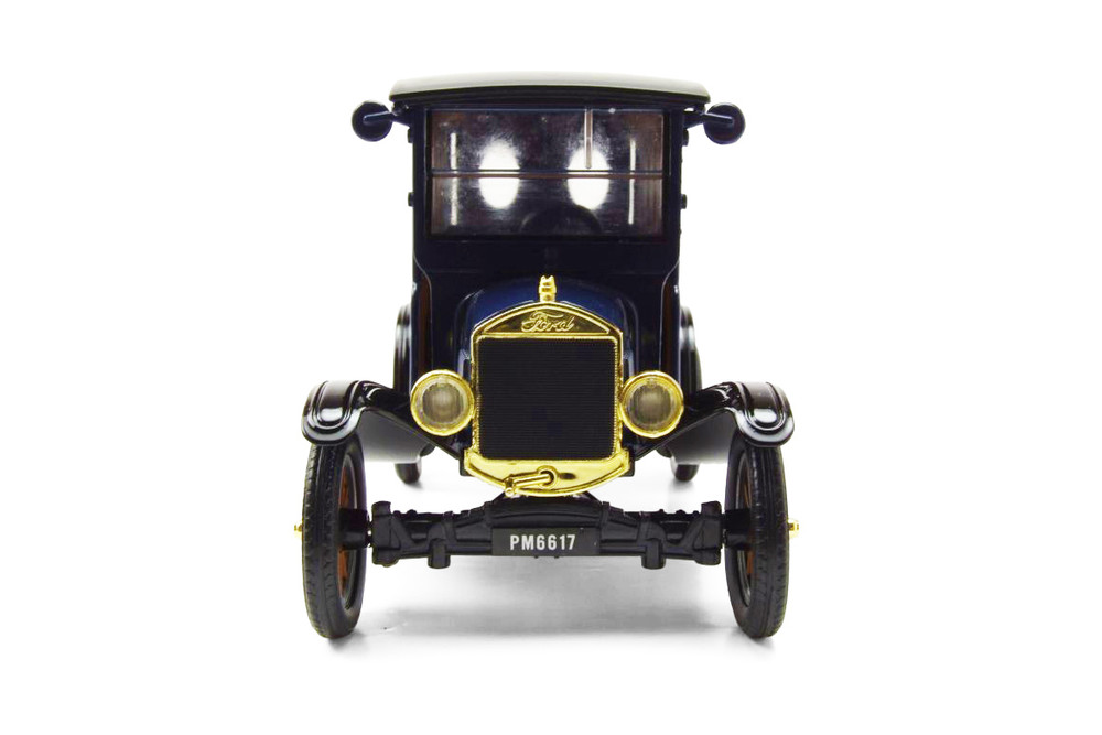 1925 Ford Model T Paddy Wagon, Dark Blue - Motor Max 79316PTMBU - 1/24 Scale Diecast Model Toy Car
