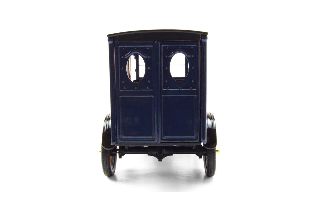 1925 Ford Model T Paddy Wagon, Dark Blue - Motor Max 79316PTMBU - 1/24 Scale Diecast Model Toy Car