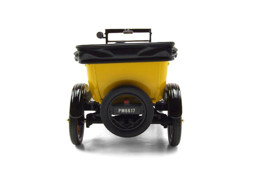 1925 Ford Model T Touring, Yellow - Motor Max 79328PTMY - 1/24 Scale Diecast Model Toy Car