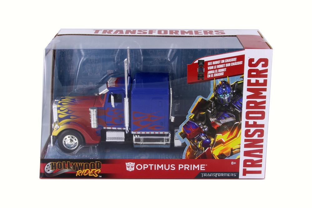 Optimus Prime Truck, Transformers - Jada Toys 30446/2 - 1/24 Scale Diecast Model Toy Car