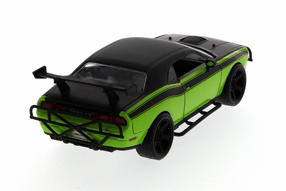 Fast & Furious Letty's Dodge Challenger SRT8 Off Road, Green - Jada Toys 97140 - 1/32 Scale Diecast Model Toy Car
