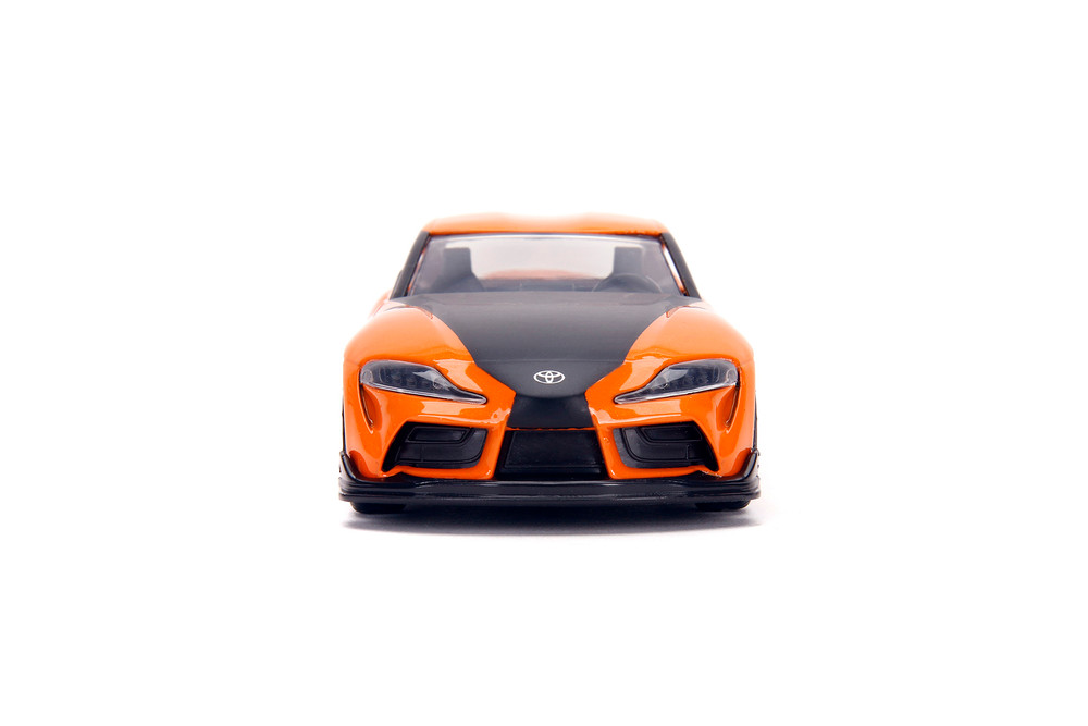 Twin Pack Han's 2020 Mazda RX-7 & Toyota GR Supra, Orange/Black - Jada Toys 32910 - 1/32 Scale Diecast Model Toy Car