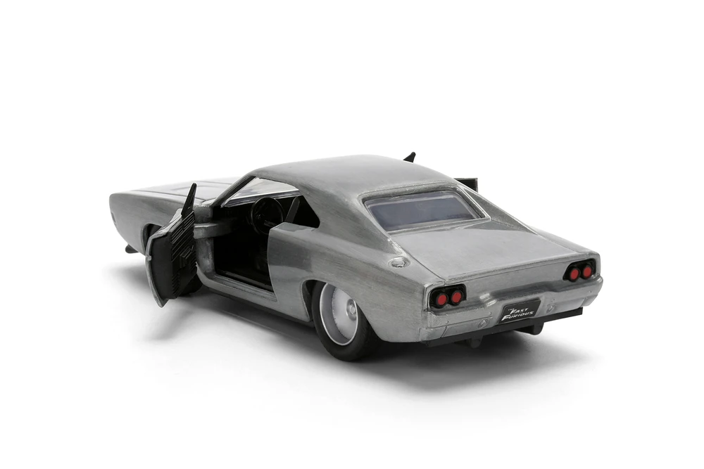 Dom's Dodge Charger R/T, Bare Metal - Jada 97350 - 1/32 Scale Diecast Model Toy Car