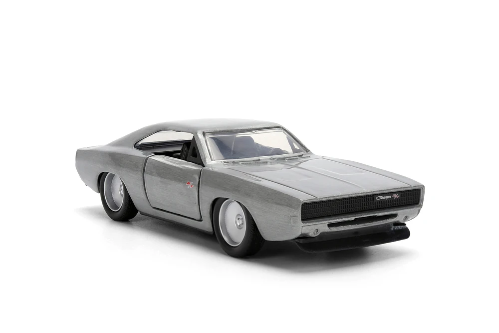 Dom's Dodge Charger R/T, Bare Metal - Jada 97350 - 1/32 Scale Diecast Model Toy Car