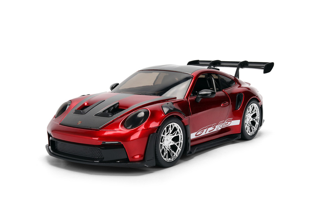 Porsche 911 (992) GT3 RS, Candy Red - Jada Toys 37809 - 1/24 Scale