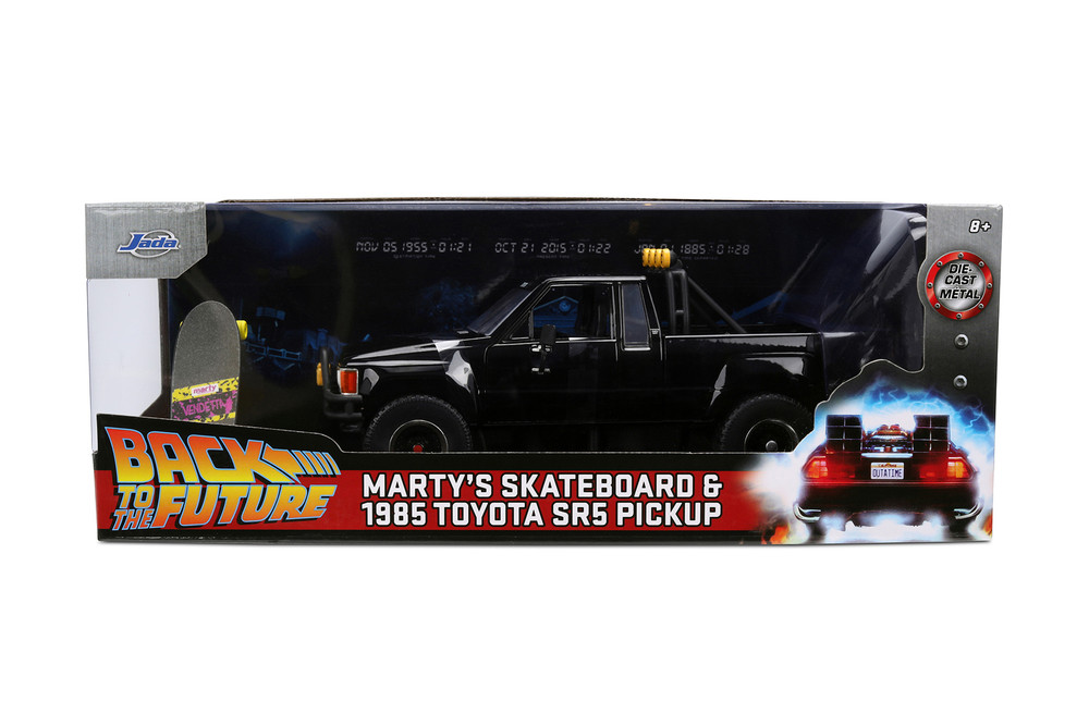 1985 Toyota SR5 Pickup Truck w/Marty's Skateboard, Back to the