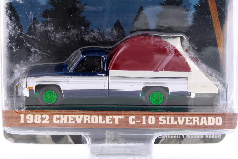 GREEN MACHINE 1982 Chevy C-10 Silverado and Bed Tent, Dark Blue