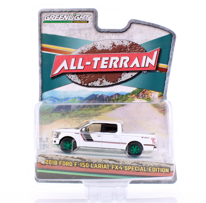 GREEN MACHINE 2018 Ford F-150 Lariat FX4, Oxford White