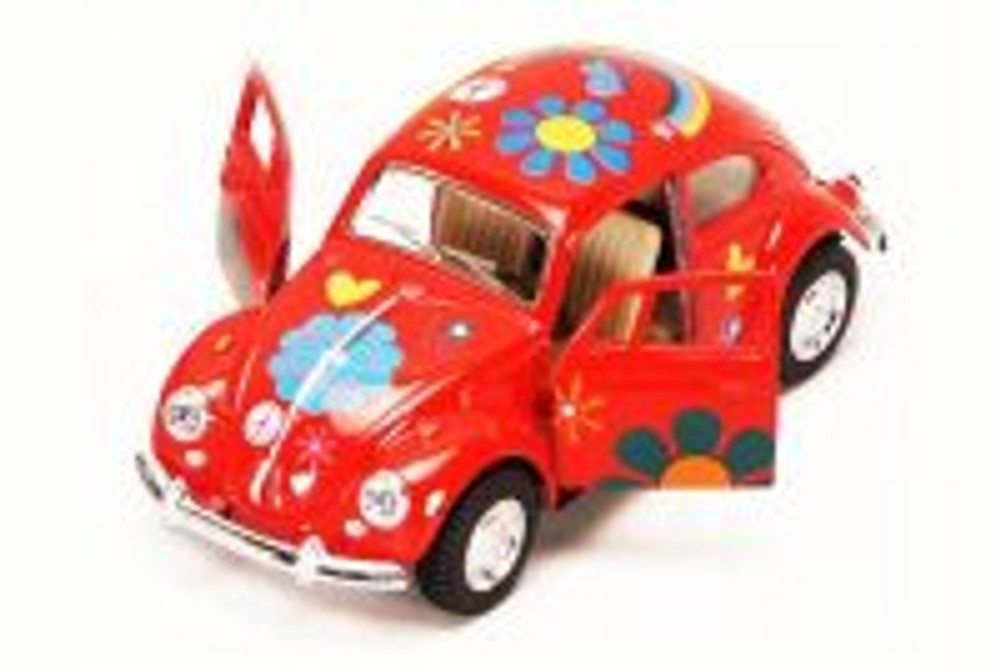 Volkswagen The Beetle コレクターズモデル レッド 1976 Volkswagen Beetle Baja Red Diecast Model Car | Solido