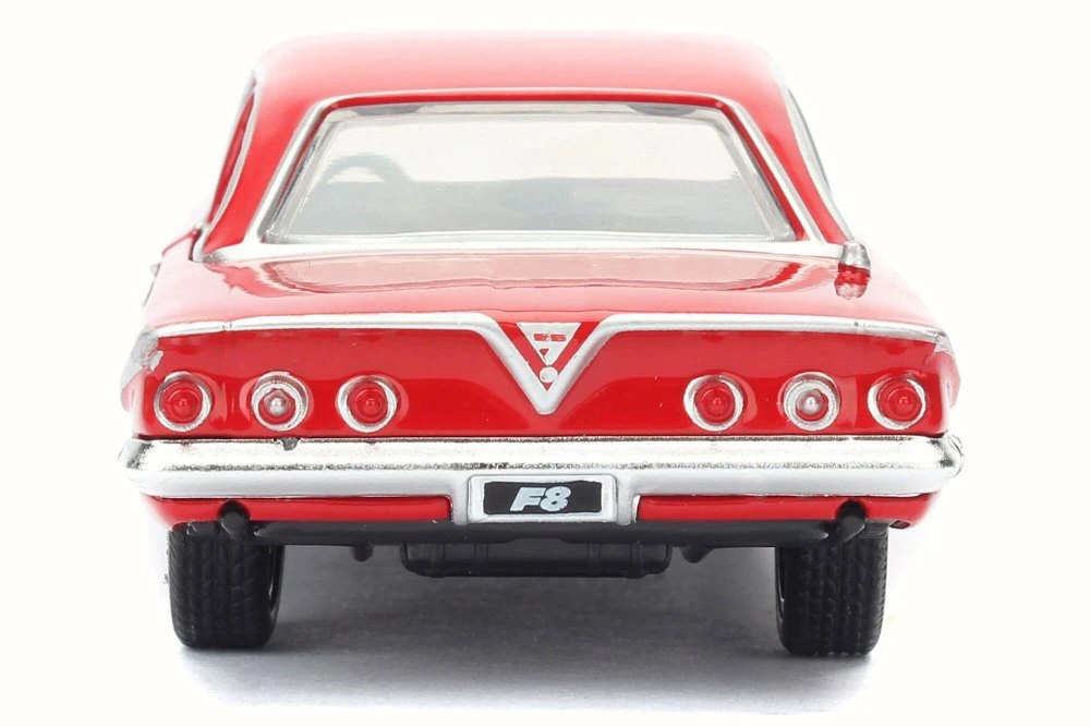 Dom's Chevy Impala F8 Fate of Furious, Red - Jada 98304 - 1/32 Scale Diecast Model Toy Car