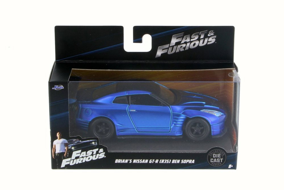 2009 Brian's Nissan GTR R35 Ben Supra F8 Fate of Furious-  98270 - 1/32 Scale Diecast Model Toy Car