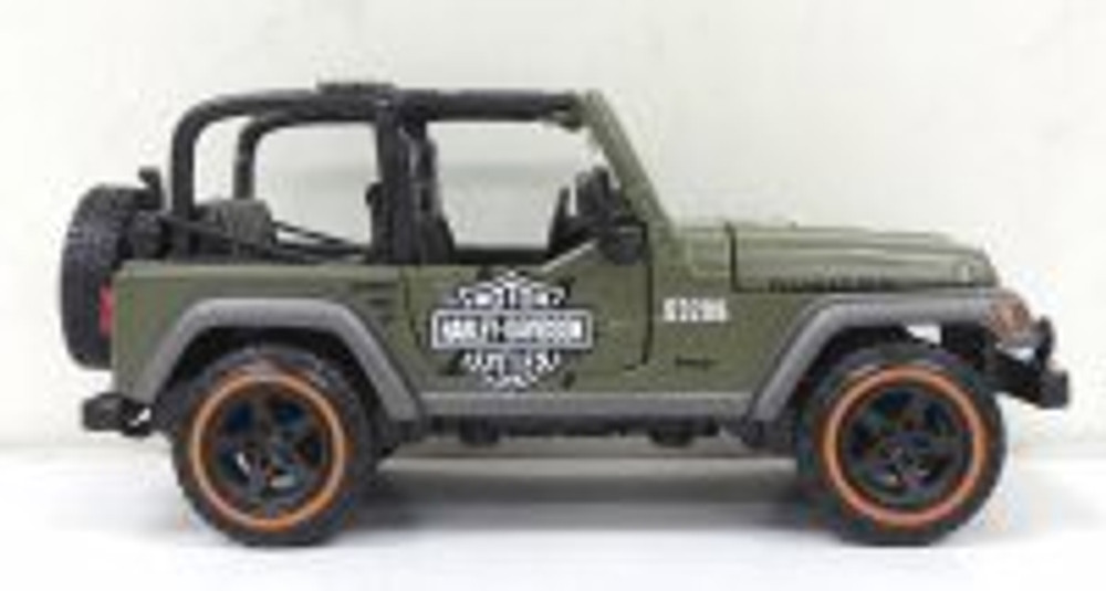green jeep toy car