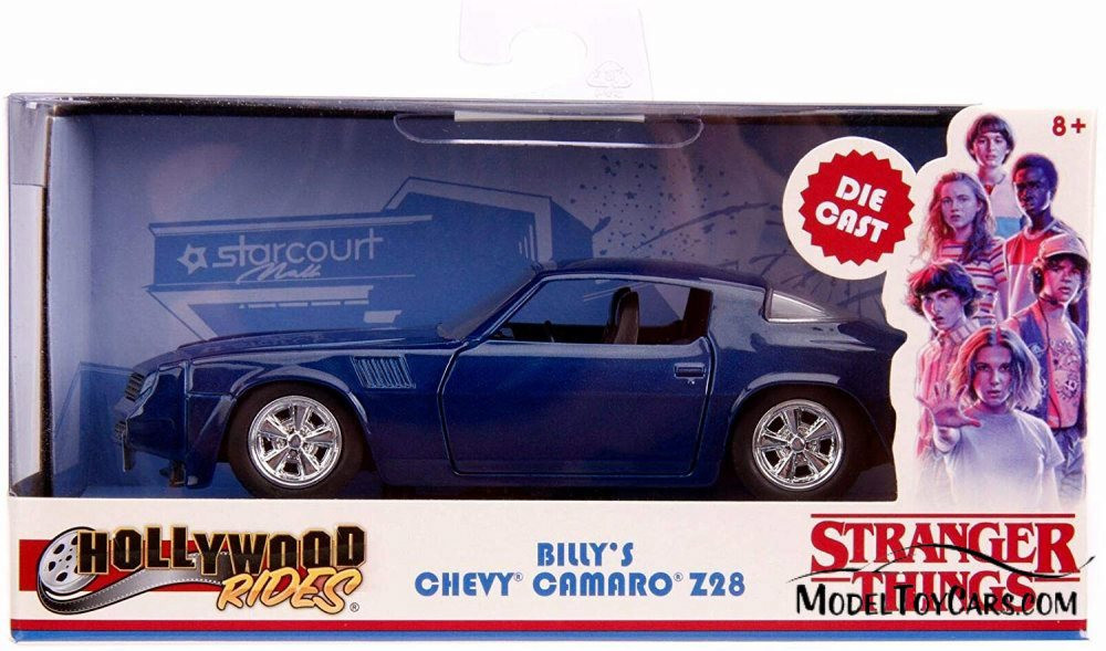 JADA 1/24 ストレンジャーシングスカマロ Z28 ビリー車 ダイキャスト JADA TOYS メタルズ・ダイキャスト 1/32 ストレンジャー