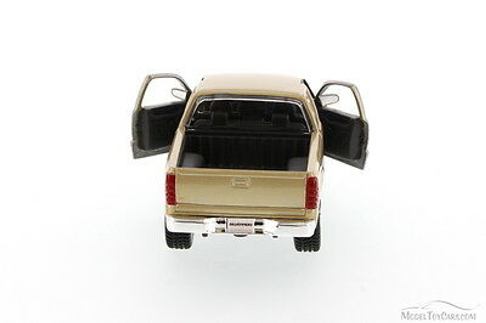Chevrolet Silverado Pickup Truck, Beige - Showcasts 34941 - 1/27 Scale Diecast Model Toy Car (Brand New, but NOT IN BOX)