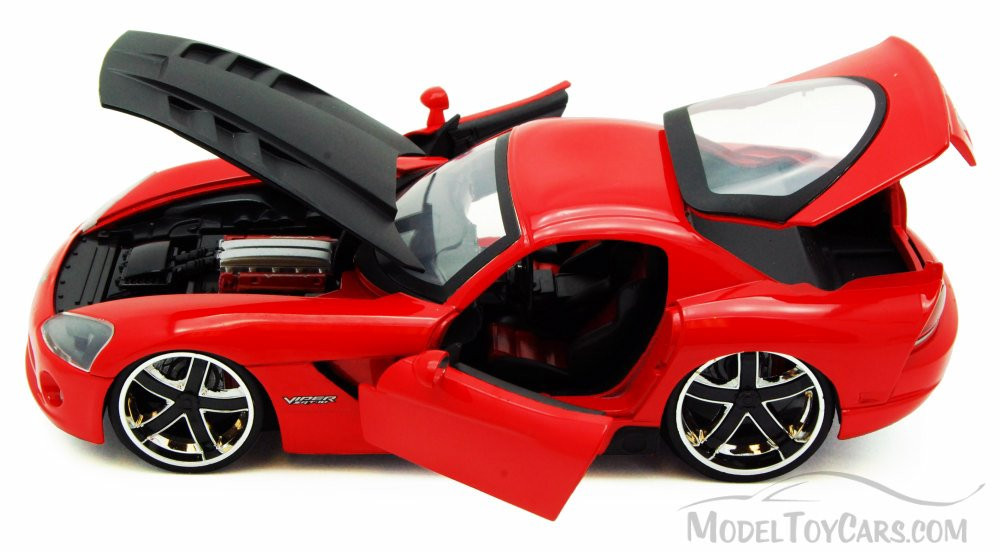 Dodge Viper Srt10 Red Jada Toys Bigtime Muscle 91804 124 Scale Diecast Model Toy Car 