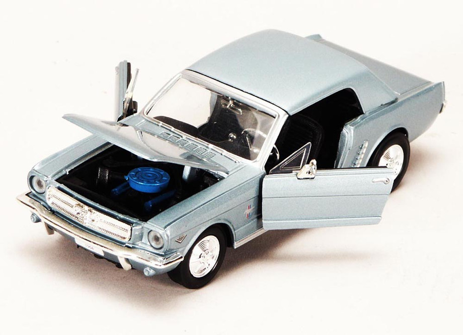 1964 1/2 Ford Mustang, White - Showcasts 73273 - 1/24 scale Diecast Model  Toy Car