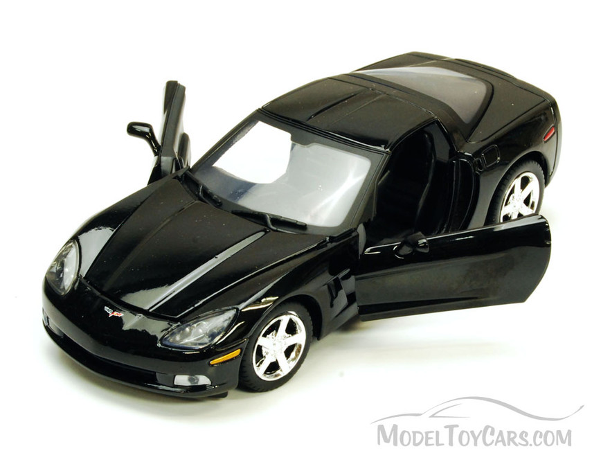 Chevy Corvette C6, Black - Showcasts 73270 - 1/24 scale Diecast