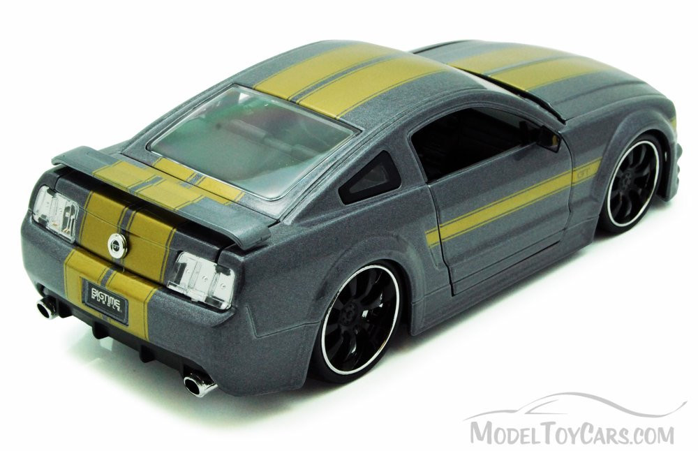 2006 Ford Mustang GT, Gray - Jada Toys Bigtime Muscle 90661