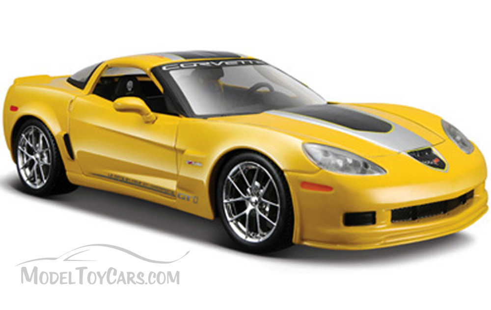 Chevy Corvette Z06 GT1 Commemorative Edition, Yellow - Maisto