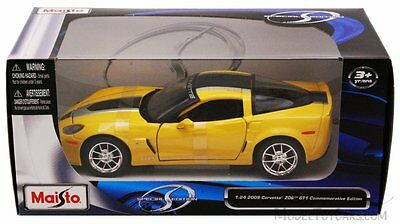 Chevy Corvette Z06 GT1 Commemorative Edition, Yellow - Maisto