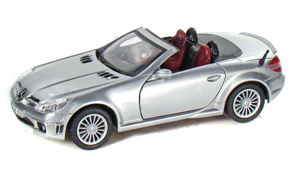 モーターマックス　メルセデスベンツSLK55 AMG Mercedes SLK 55 AMG Black 1/24 Diecast Car Model Motormax 73292