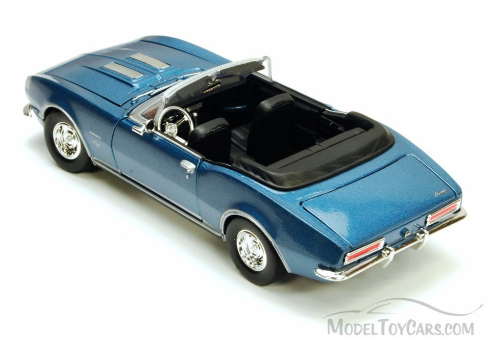 1967 Chevy Camaro SS, Blue - Showcasts 73301 - 1/24 scale Diecast Model Toy Car (Brand New, but NOT IN BOX)