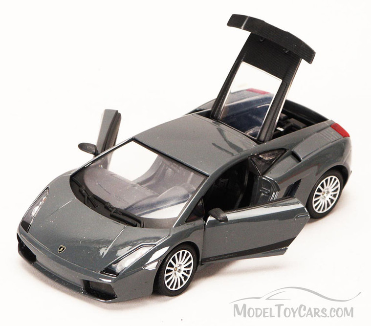 Lamborghini Gallardo Superleggera, Gray - Showcasts 73346 - 1/24 Diecast Car (New, but NO BOX)
