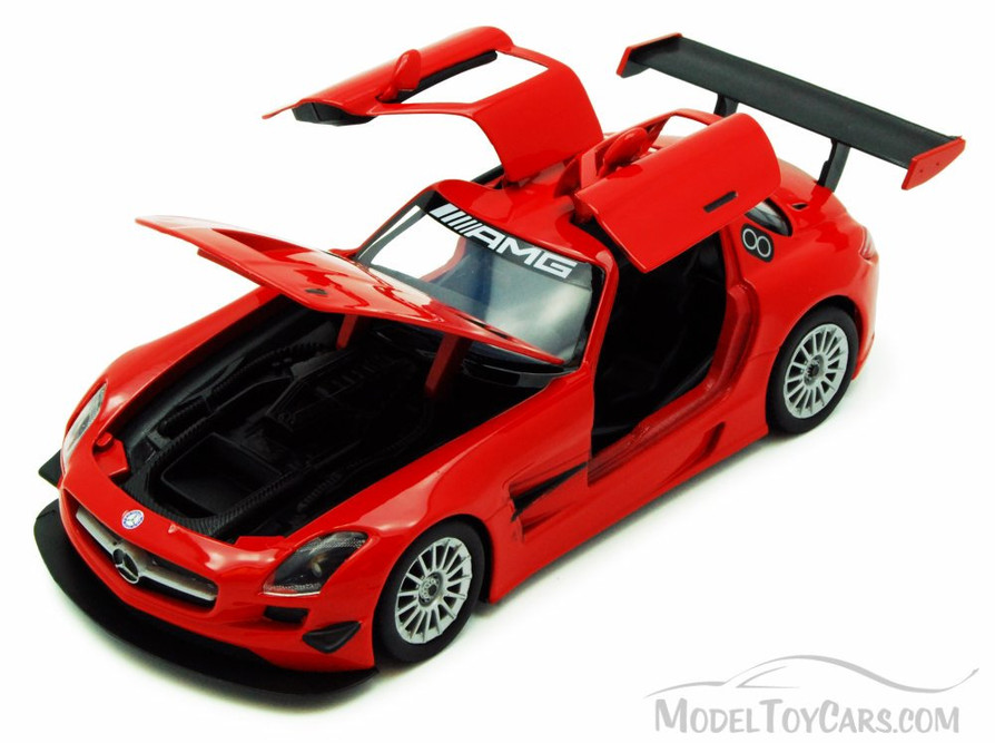Mercedes-Benz SLS AMG GT3, Red - Motormax 73356 - 1/24 scale